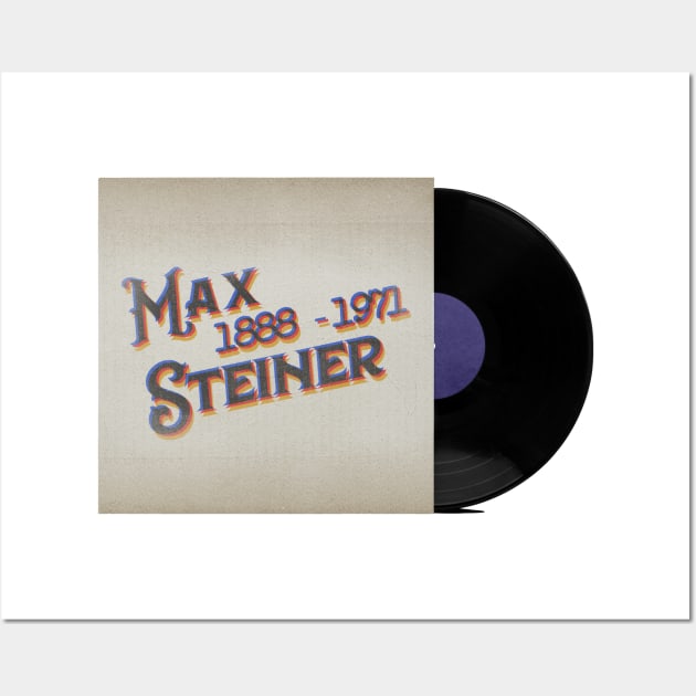 RETRO VINYL MAX STEINER Wall Art by elSALMA